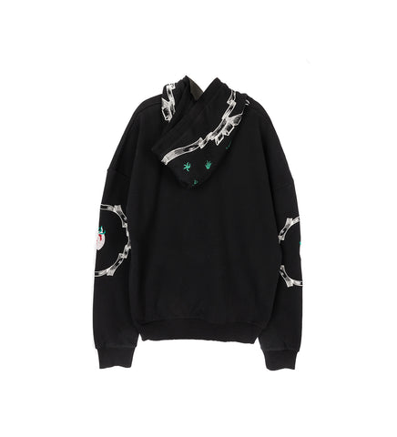 FLYING HOODIE CAVIAR