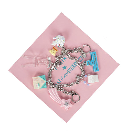 NECKLACE BAG CHARM MULTI
