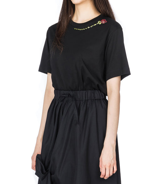 BOY T-SHIRT BLACK/RED/MULTI