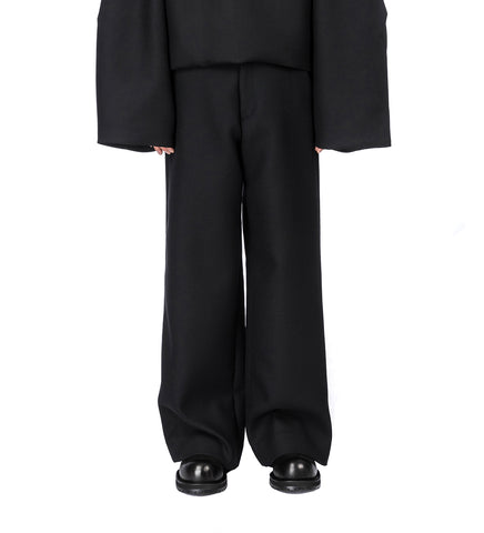 WIDELEG TROUSER BLACK