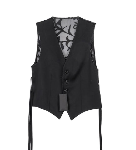 TIUKU CLASSIC WAISTCOAT BLACK