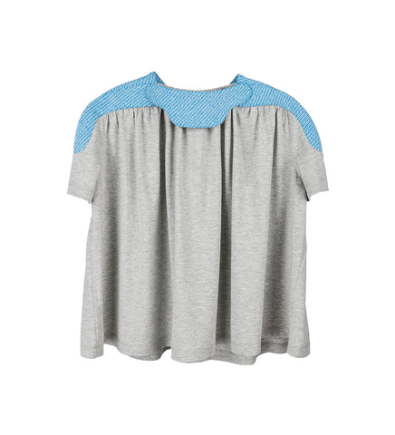 PILLBOX TOP GREY