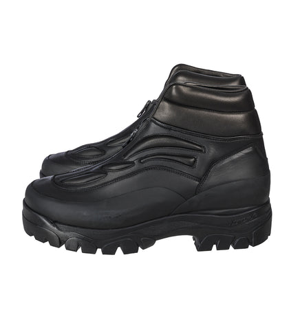 UNTITLED 03 LEATHER BOOTS BLACK