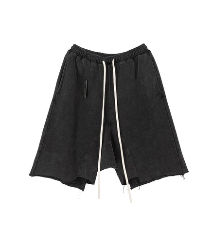 TERRY MEGA SHORTS V2 WASHED BLACK