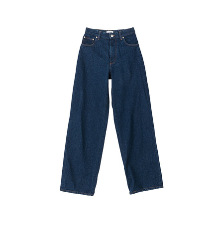 BODY MARINIERE DENIM PANTS INDIGO/BLACK