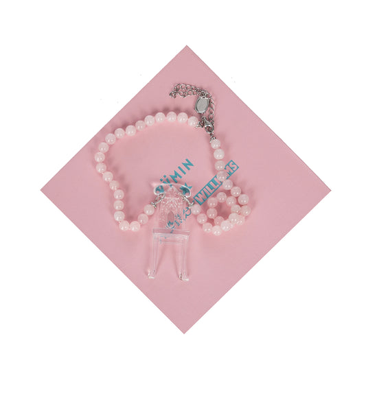 CHAIR NECKLACE CLEAR
