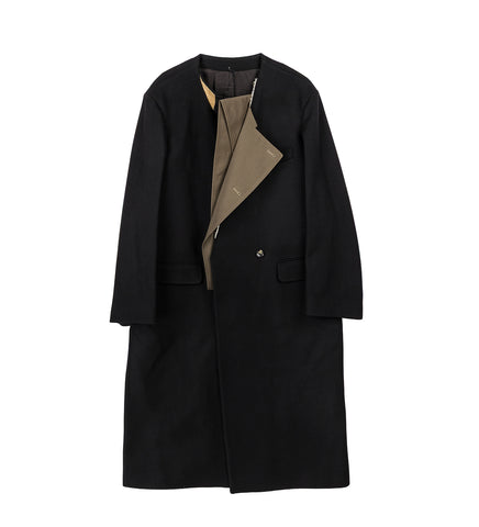 PARKER BIS COAT BLACK/FOREST