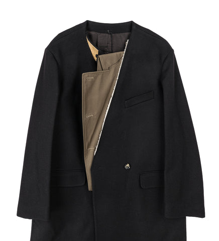PARKER BIS COAT BLACK/FOREST