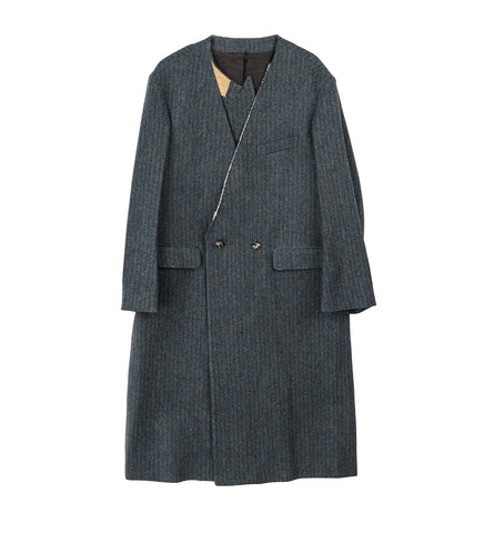 PARKER COAT PETROL/RED
