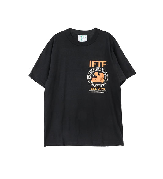 ONLINE CERAMICS X PENGUIN RANDOM HOUSE INTELLECTUAL FREEDOM TASK FORCE SS TEE BLACK