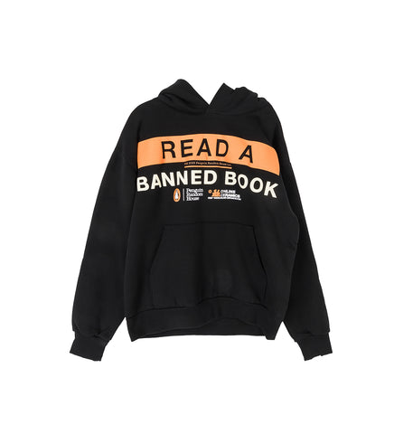 ONLINE CERAMICS X PENGUIN RANDOM HOUSE READ A BANNED BOOK HOODIE 14OZ FLEECE BLACK