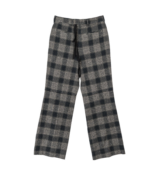 JUNE KNEE DART TROUSERS BLACK/WHITE