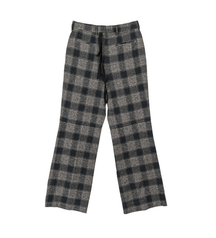 JUNE KNEE DART TROUSERS BLACK/WHITE