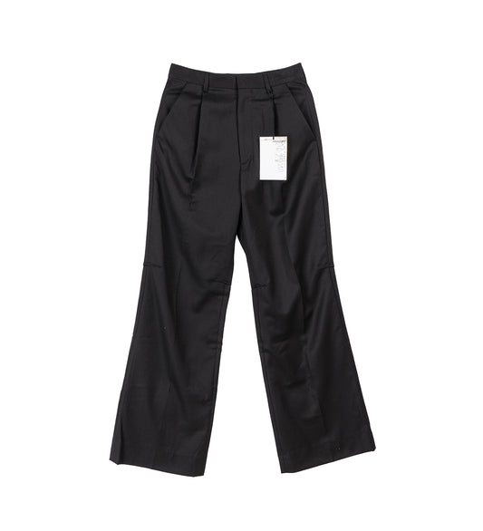 JUNE KNEE DART TROUSERS BLACK