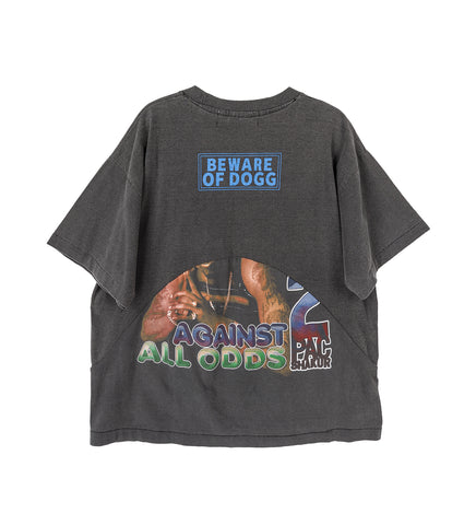 WAVE TEE COMBINED GRAPHIC BLACK LARGE #1