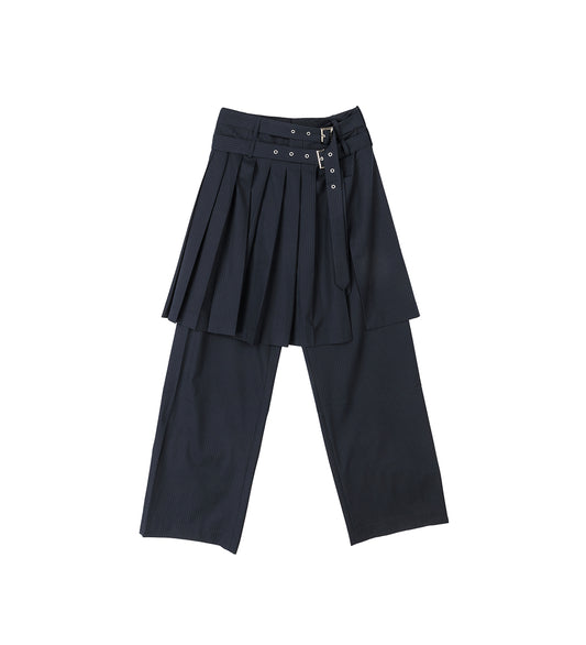 WIDE LEG SKOUSER BLUE