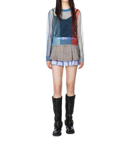 SHEER JUMPER BLUE