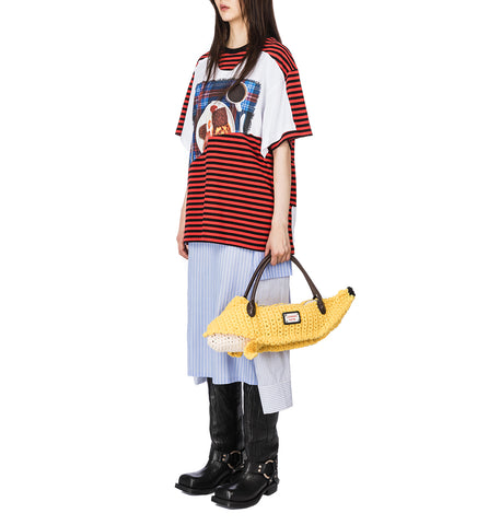 AULD HAG DOUBLE TEE RED