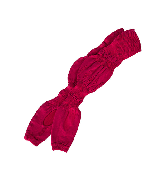 FOOTLESS SOCKS FUCHSIA