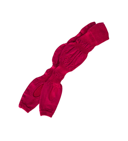 FOOTLESS SOCKS FUCHSIA