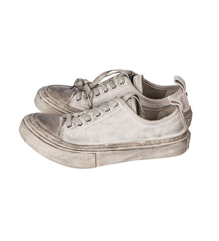 HALLI VULCANIZED LOW-TOP SNEAKERS CHALK