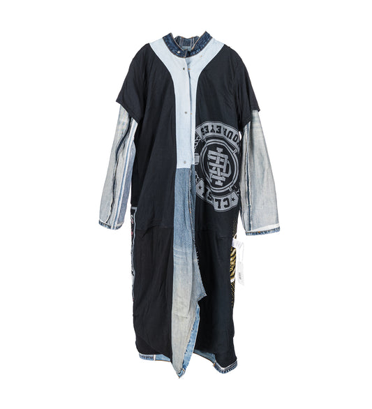 TAILORED PANTS COAT BLUE