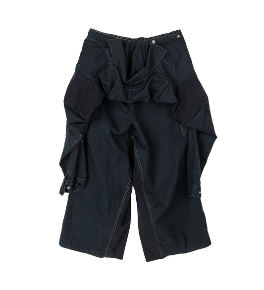 COVERALL PANTS BLACK