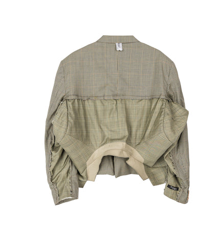 2-WAY TAILORED JACKET BROWN #2