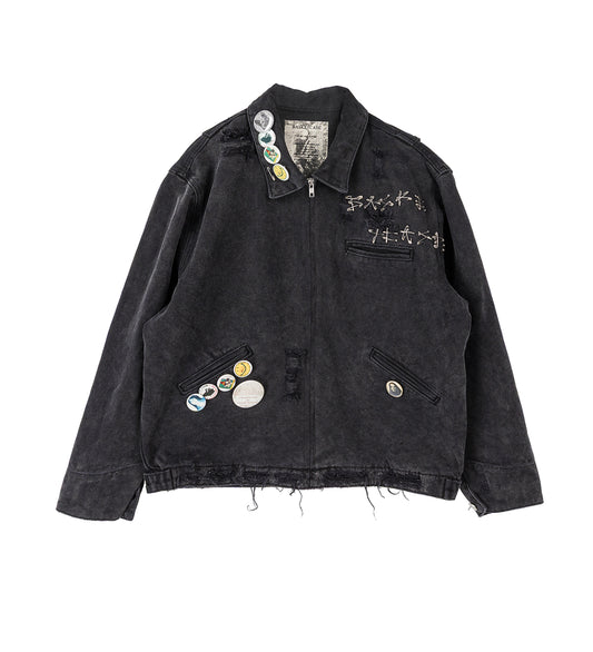 CHARMS WORK JACKET VINTAGE BLACK