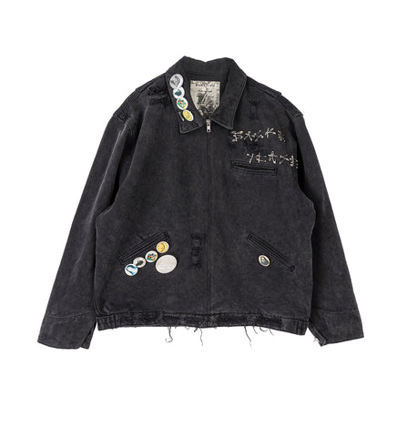 CHARMS WORK JACKET VINTAGE BLACK