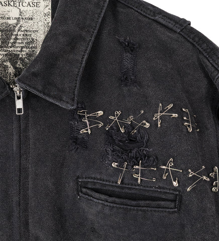 CHARMS WORK JACKET VINTAGE BLACK