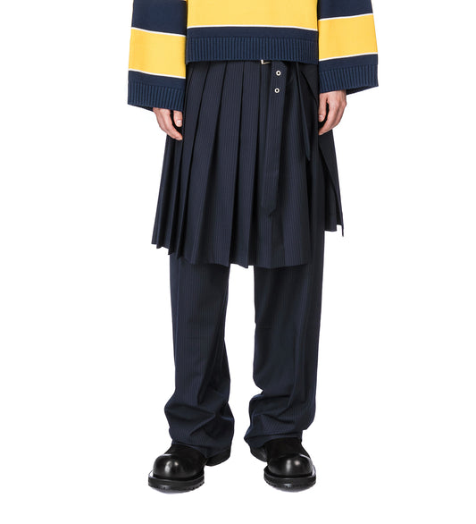 WIDE LEG SKOUSER BLUE