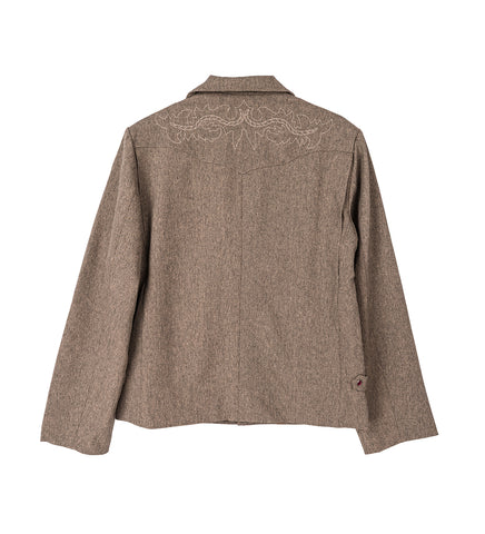 WESTERN BLAZER BROWN