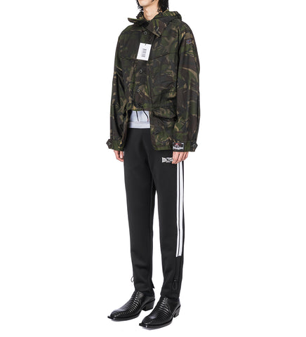 POLY JERSEY TOOGLE PANTS BLACK
