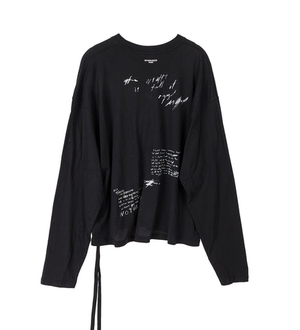 EMIL BOXY T-SHIRT CLASSROOM MEMORY BLACK