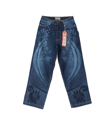 BAGGY TROUSERS DARK BLUE