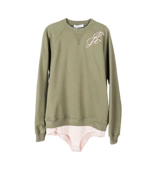 JO CRISPY SWEATER KHAKI