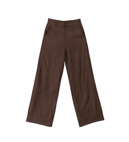 DAGGER TRAIN CONDUCTOR SLACKS BROWN STRIPE