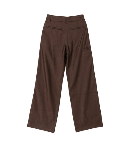DAGGER TRAIN CONDUCTOR SLACKS BROWN STRIPE