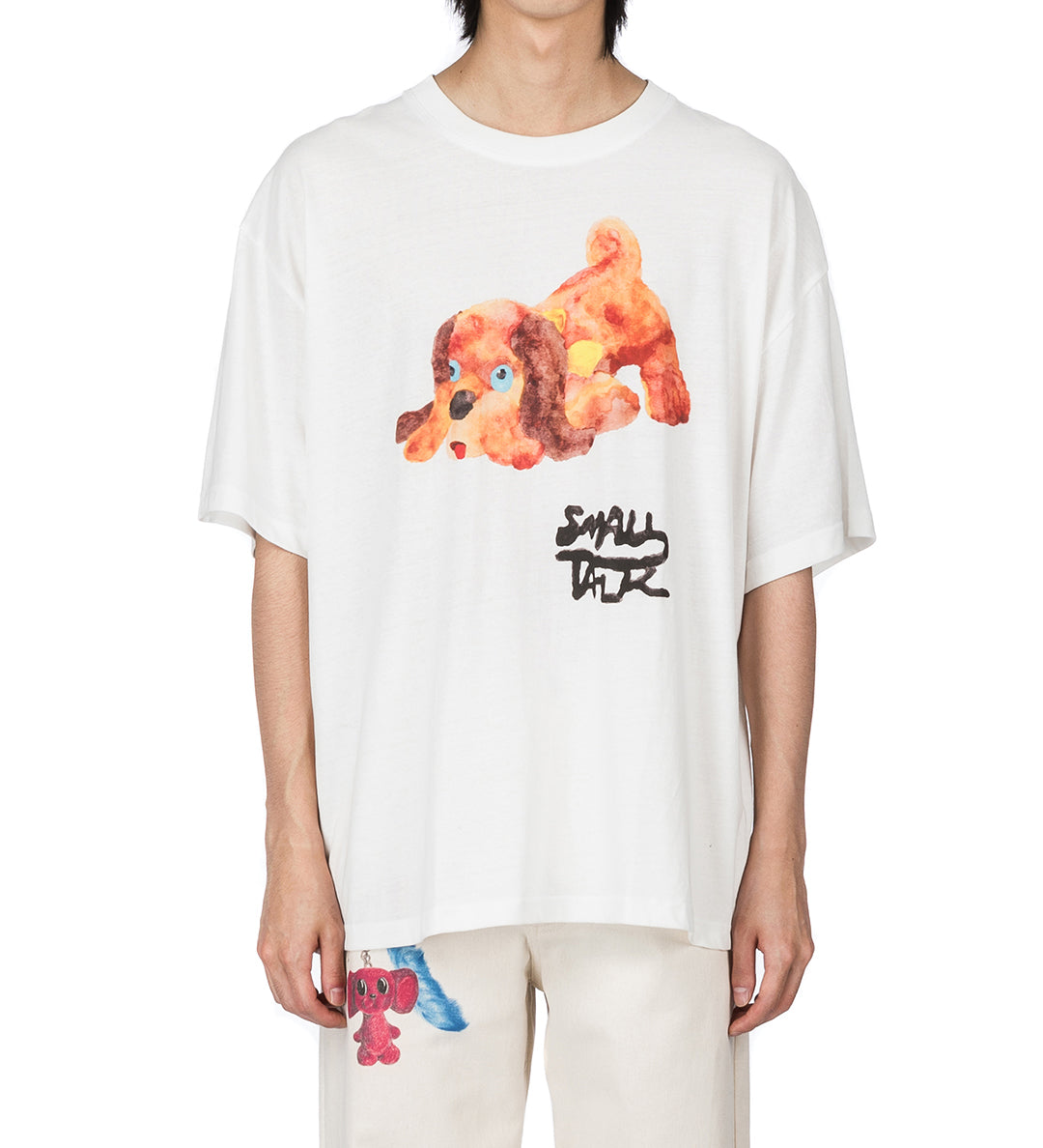 【関税込み】Small Talk Studio トープ Crinkle Tシャツ Small Talk Studio