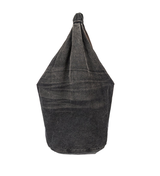 DRIP BAG DEEP BLUE INDIGO CANVAS