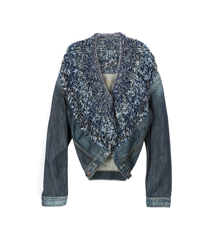 JEANSCIRCLEJACKET VINTAGE BLUE #2
