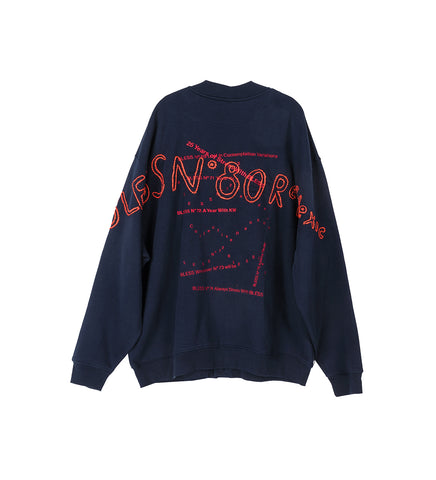 REFLEXIC MULTICOLLECTION SWEATJACKET NAVY