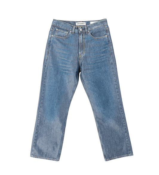 THIRD CUT ELECTRIC BLUE WASH