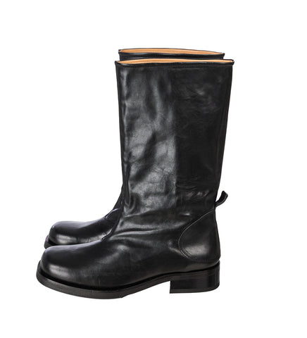 HAUL CAMOIN BOOT LICENCE BLACK GLASSY BOVINE