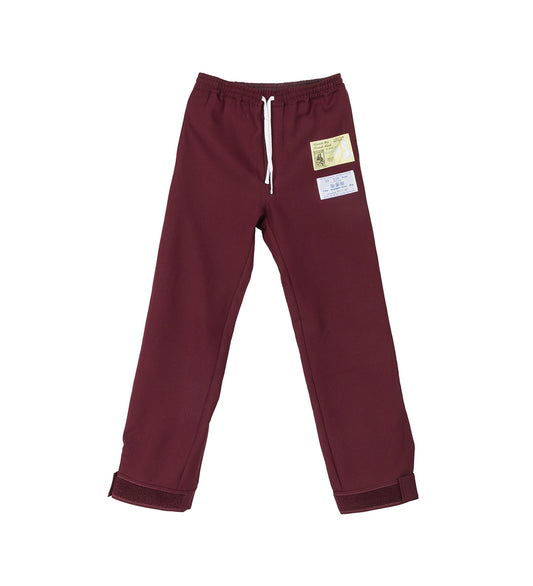 CB PATCH JOGGERS MAROON
