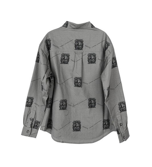KIKO KOSTADINOV X THE DANTE COLLECTION DANTE POCKET SHIRT DANTE GREY