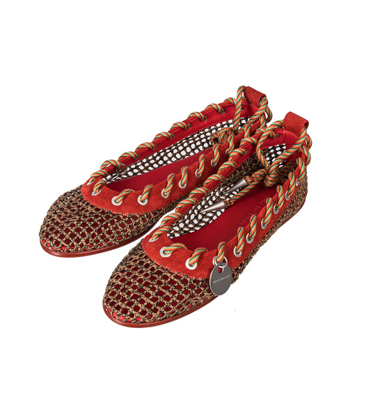 RETICELLA BALLERINA RED