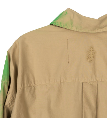J.W.ANDERSON X MICHAEL CLARK PENIS SHIRT BEIGE / GREEN