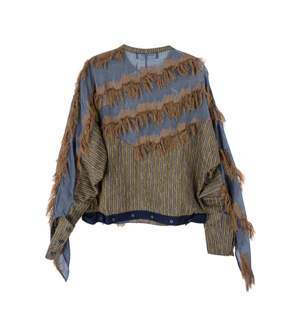 IMAGIST SHIRT MARINERS BLUE/SANDSTONE